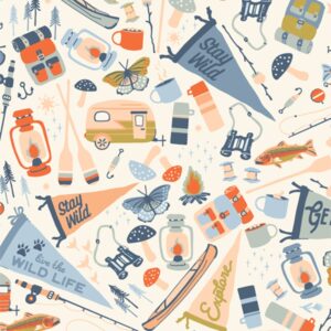 Art Gallery Fabrics - Happy Camper - Jamboree