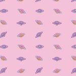 Art Gallery Fabrics - Rocket Space - Glazed Space