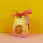 Ava&Yves - Flummiball mit Konfetti (altrosa)