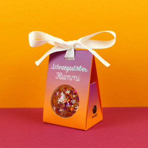 Ava&Yves - Flummiball mit Konfetti (weiß)