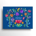 Frau Ottilie - Babytagebuch *Welcome* (Hardcover)