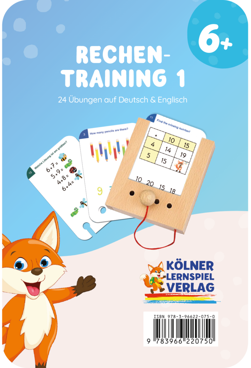 Kölner Lernspieverlag - Spiel Lochkasten (Rechentraining 1)