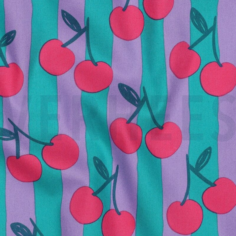 verhees textiles - Popeline Kirschen verhees textiles - Popeline Kirschen