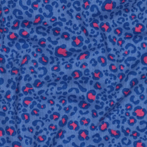 verhees textiles - Rib Jersey Leo Kobalt