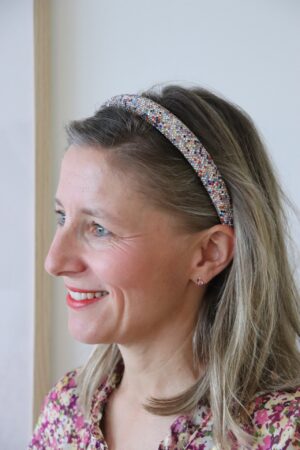 vonrike - Haarreif Classic Glitzer (bunt)